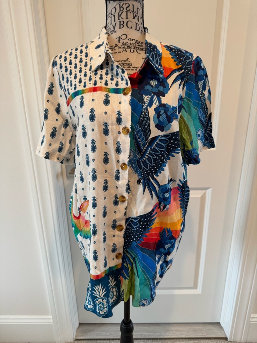 Farm Rio Button-Down Top